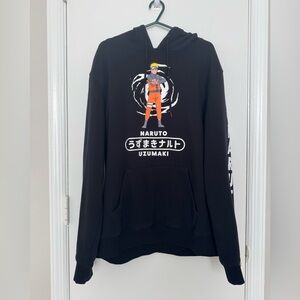 Naruto Black Hoodie Size M